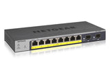 NETGEAR GS110TP Managed L2/L3/L4 Gigabit Ethernet (10/100/1000) Power over Ethernet (PoE) Grey