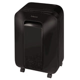 Fellowes LX Series LX201 paper shredder Micro-cut shredding 23 cm Black