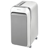 Fellowes LX Series Paper Shredder LX221 20 Sheet Micro Cut Shredder with 30 Litre Pull Out Bin Superior Security P5 White