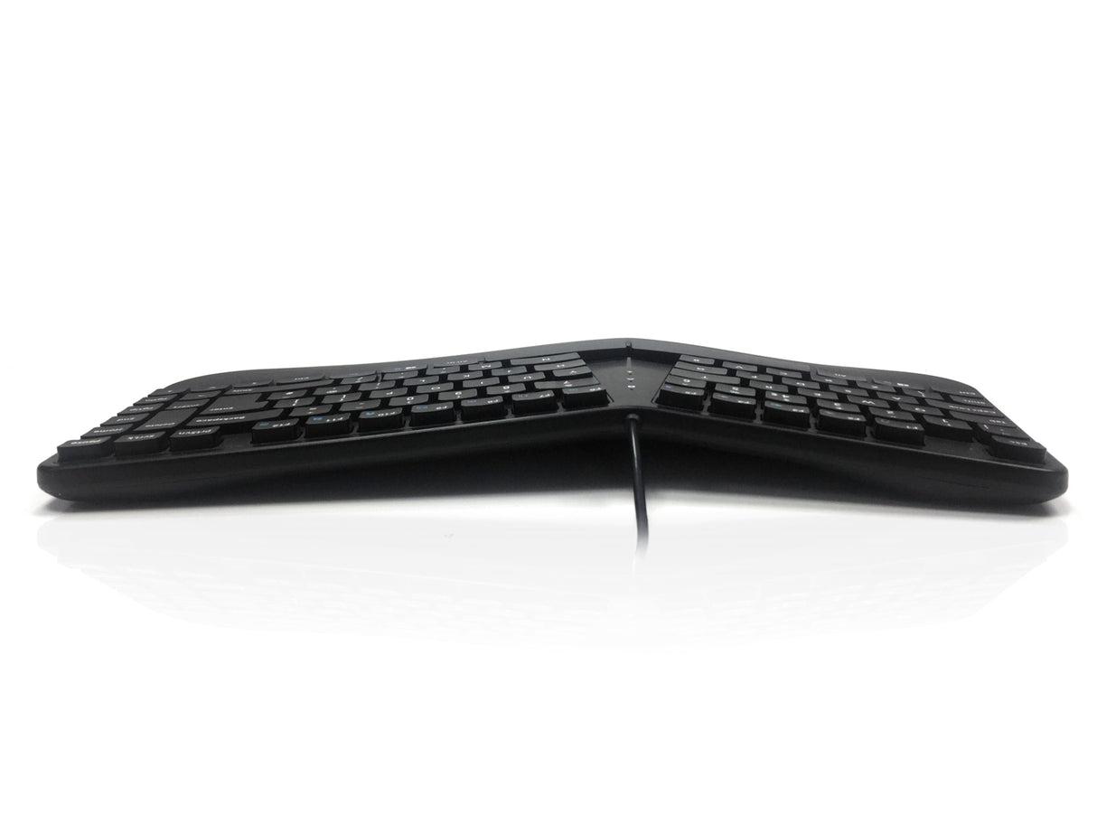 Accuratus KYB-CONTOUR-UBK keyboard Universal USB QWERTY UK English Black