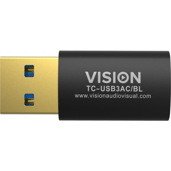 Vision TC-USB3AC/BL cable gender changer Black