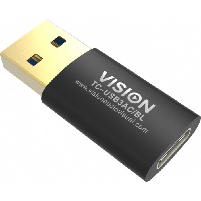 Vision TC-USB3AC/BL cable gender changer Black