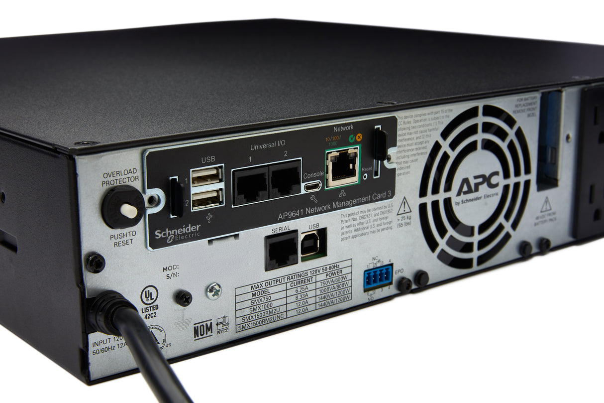 APC AP9641 Smart-UPS Network Management Card (gen3) with environmental monitoring