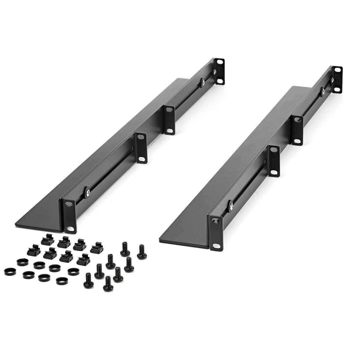 StarTech.com 1U 19 inch Server Rack Rails - 24-36 inch Adjustable Depth - Universal 4 Post Rack Mount Rails - Network Equipment/Server/UPS Mounting Rail Kit HPE ProLiant Dell PowerEdge