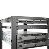 StarTech.com 1U 19 inch Server Rack Rails - 24-36 inch Adjustable Depth - Universal 4 Post Rack Mount Rails - Network Equipment/Server/UPS Mounting Rail Kit HPE ProLiant Dell PowerEdge