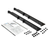 StarTech.com 1U 19 inch Server Rack Rails - 24-36 inch Adjustable Depth - Universal 4 Post Rack Mount Rails - Network Equipment/Server/UPS Mounting Rail Kit HPE ProLiant Dell PowerEdge