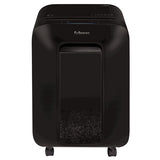 Fellowes LX Series LX201 paper shredder Micro-cut shredding 23 cm Black