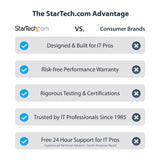 StarTech.com Thunderbolt 3 PCIe Expansion Chassis, External Enclosure with One PCI Express Slot, PCIe Box for Laptops/Desktops/All-In-Ones, 5K/4K Output Via TB3/DP Ports, TAA Compliant