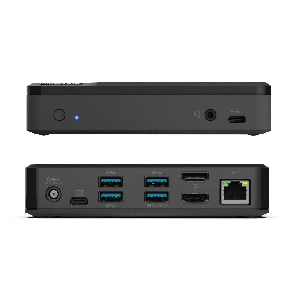 ALOGIC DUTHD laptop dock/port replicator USB 3.2 Gen 1 (3.1 Gen 1) Type-C Black