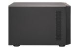 QNAP TL-D800C storage drive enclosure HDD/SSD enclosure Black, Grey 2.5/3.5"