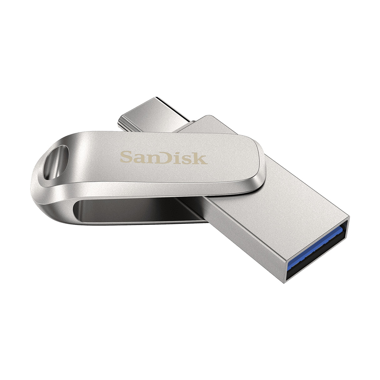 SanDisk Ultra Dual Drive Luxe USB flash drive 32 GB USB Type-A / USB Type-C 3.2 Gen 1 (3.1 Gen 1) Stainless steel