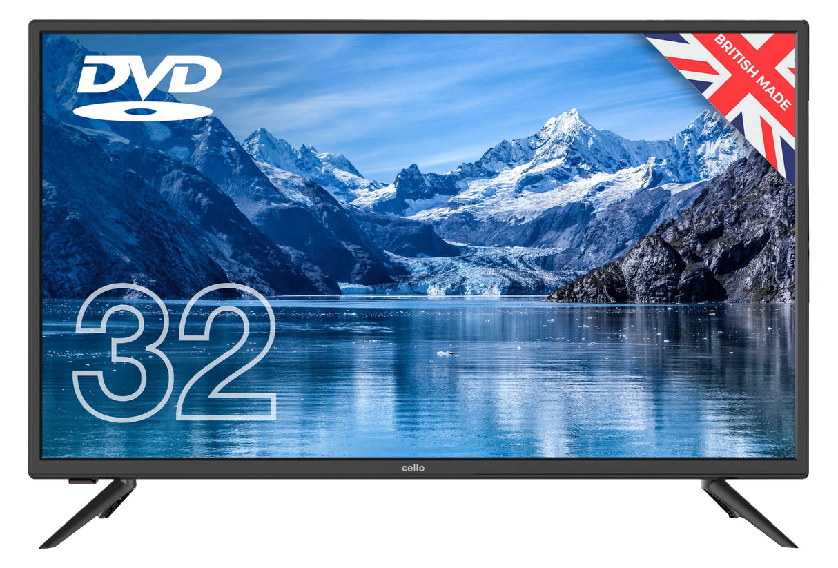 Cello C3220F TV 81.3 cm (32") HD Black 200 cd/m²