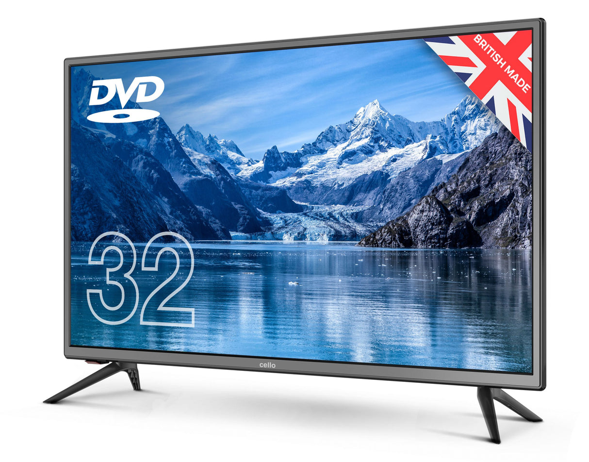 Cello C3220F TV 81.3 cm (32") HD Black 200 cd/m²