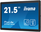 iiyama OTF2216MC-B1 Signage Display Digital signage flat panel 55.9 cm (22") LCD 1100 cd/m² Full HD Black Touchscreen