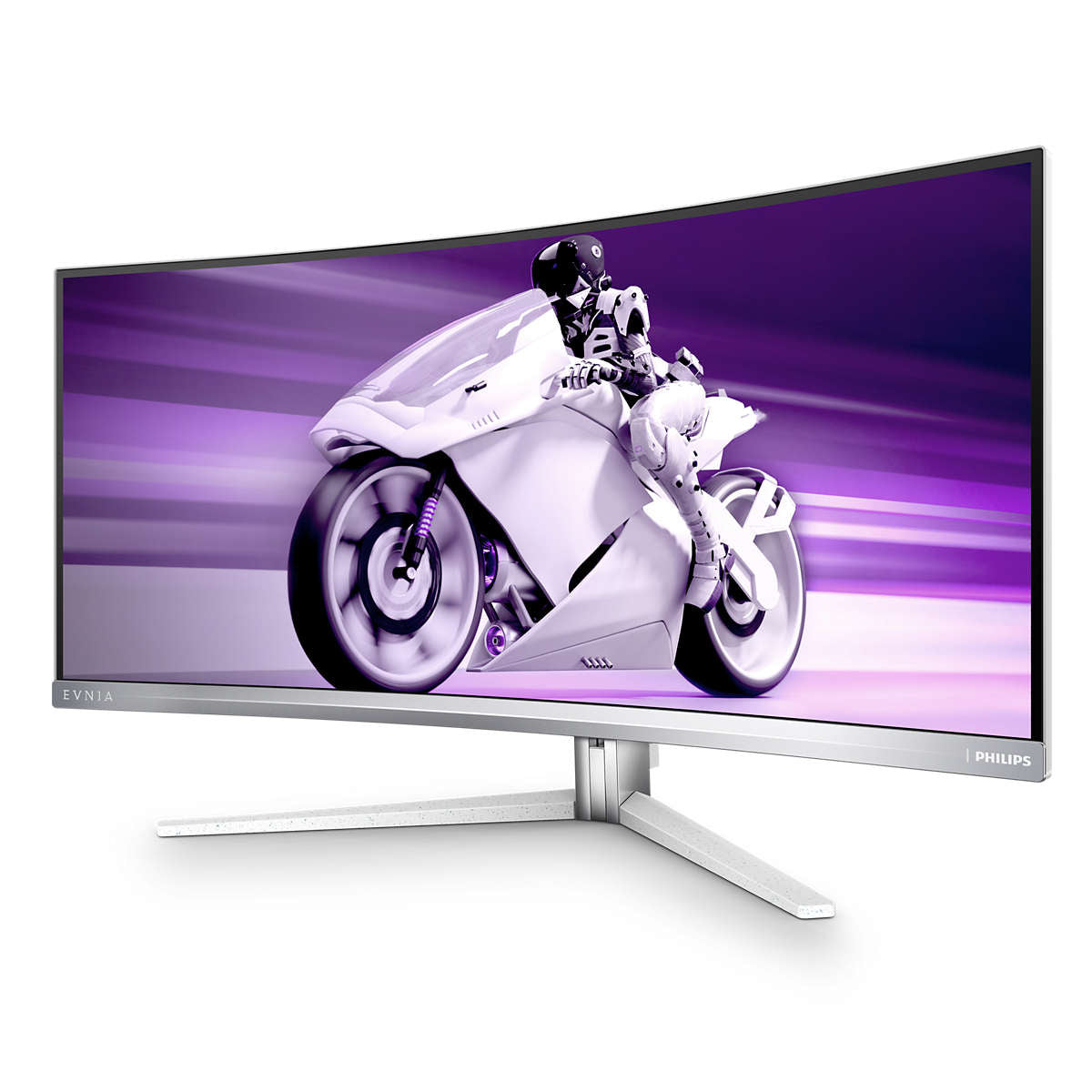 Philips 34M2C8600/00 computer monitor 86.4 cm (34") 3440 x 1440 pixels Wide Quad HD OLED White