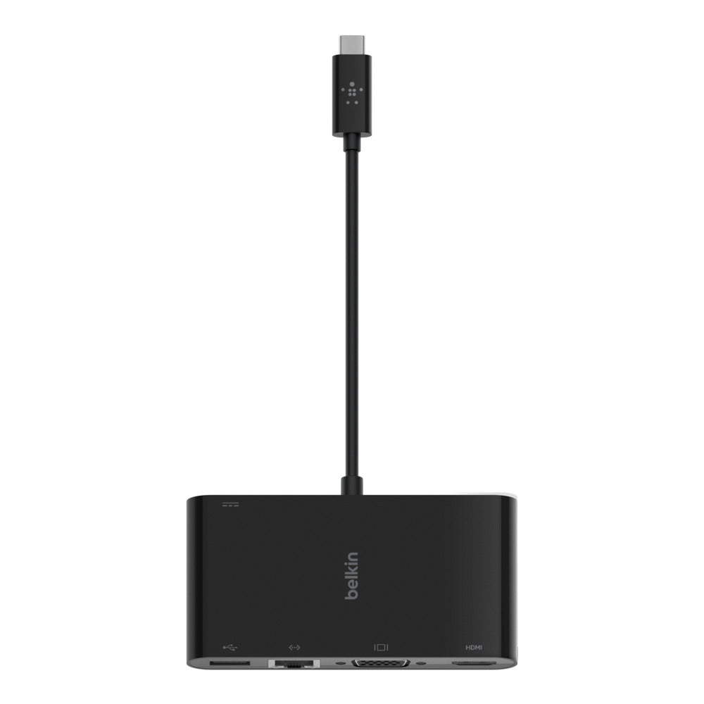 Belkin AVC004BTBK laptop dock/port replicator USB 3.2 Gen 1 (3.1 Gen 1) Type-C Black