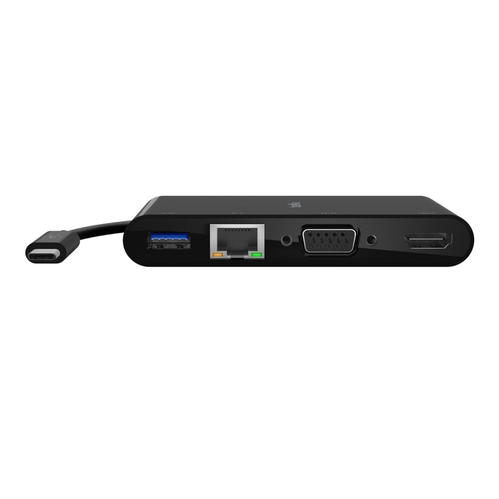 Belkin AVC004BTBK laptop dock/port replicator USB 3.2 Gen 1 (3.1 Gen 1) Type-C Black