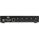 StarTech.com 2x2 HDMI Video Wall Controller - 4K 60Hz HDMI 2.0 Video Input to 4x 1080p Output - Video Wall Processor for Multi Screen Display - Video Wall Splitter - RS232/Ethernet Control