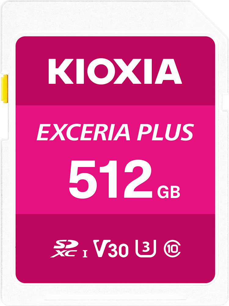 Kioxia EXCERIA PLUS 512 GB SD UHS-I Class 10