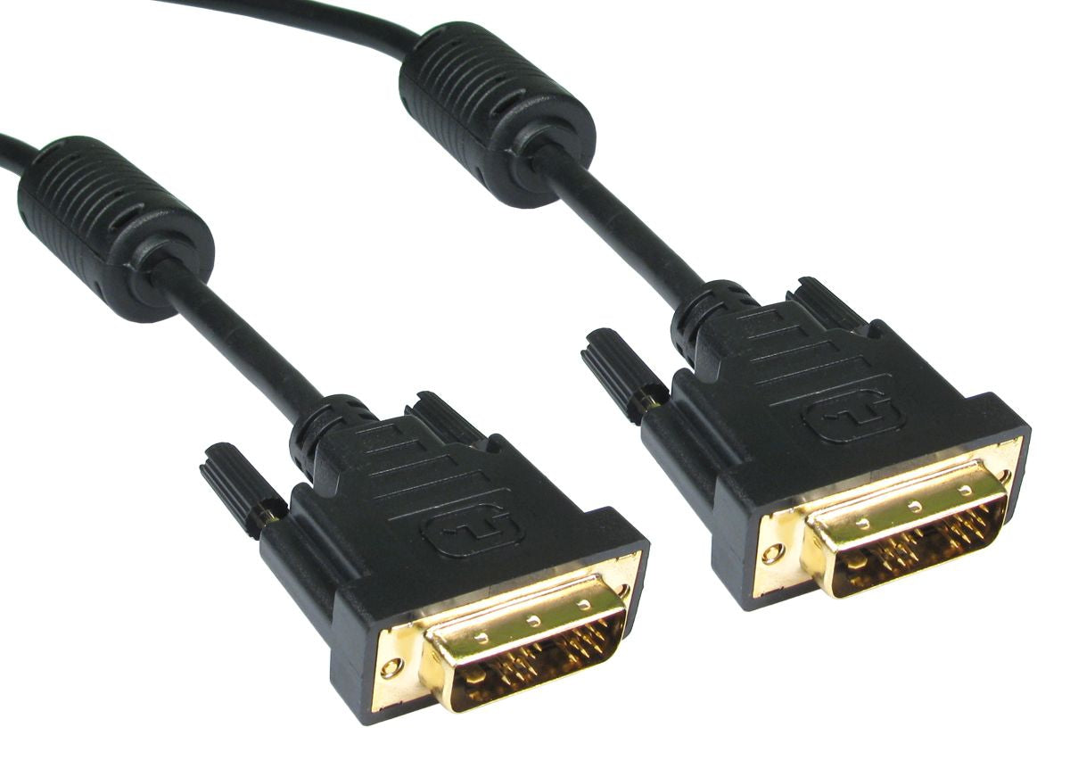 Cables Direct CDL-DV06-5M DVI cable DVI-D Black