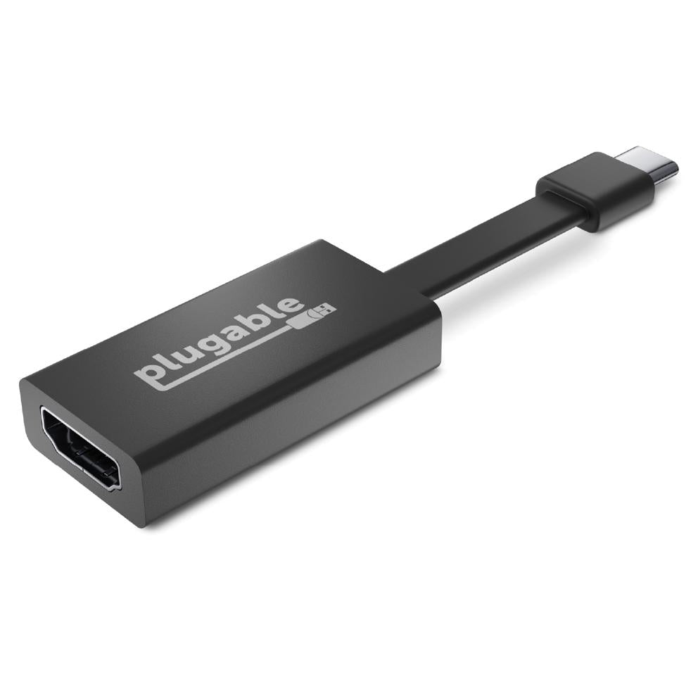 Plugable Technologies USB C to HDMI Adapter 4K 30Hz, Thunderbolt 3 to HDMI Adapter Compatible with MacBook Pro, Windows, Chromebooks, 2018+ iPad Pro, Dell XPS, Thunderbolt 3 Ports and more - Driverless