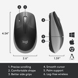 Logitech M190 Full-size wireless mouse