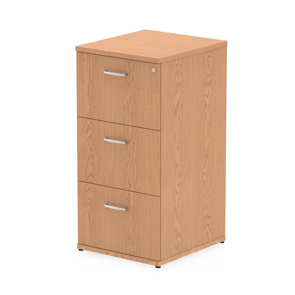 Dynamic I000781 filing cabinet Melamine Faced Chipboard (MFC) Oak