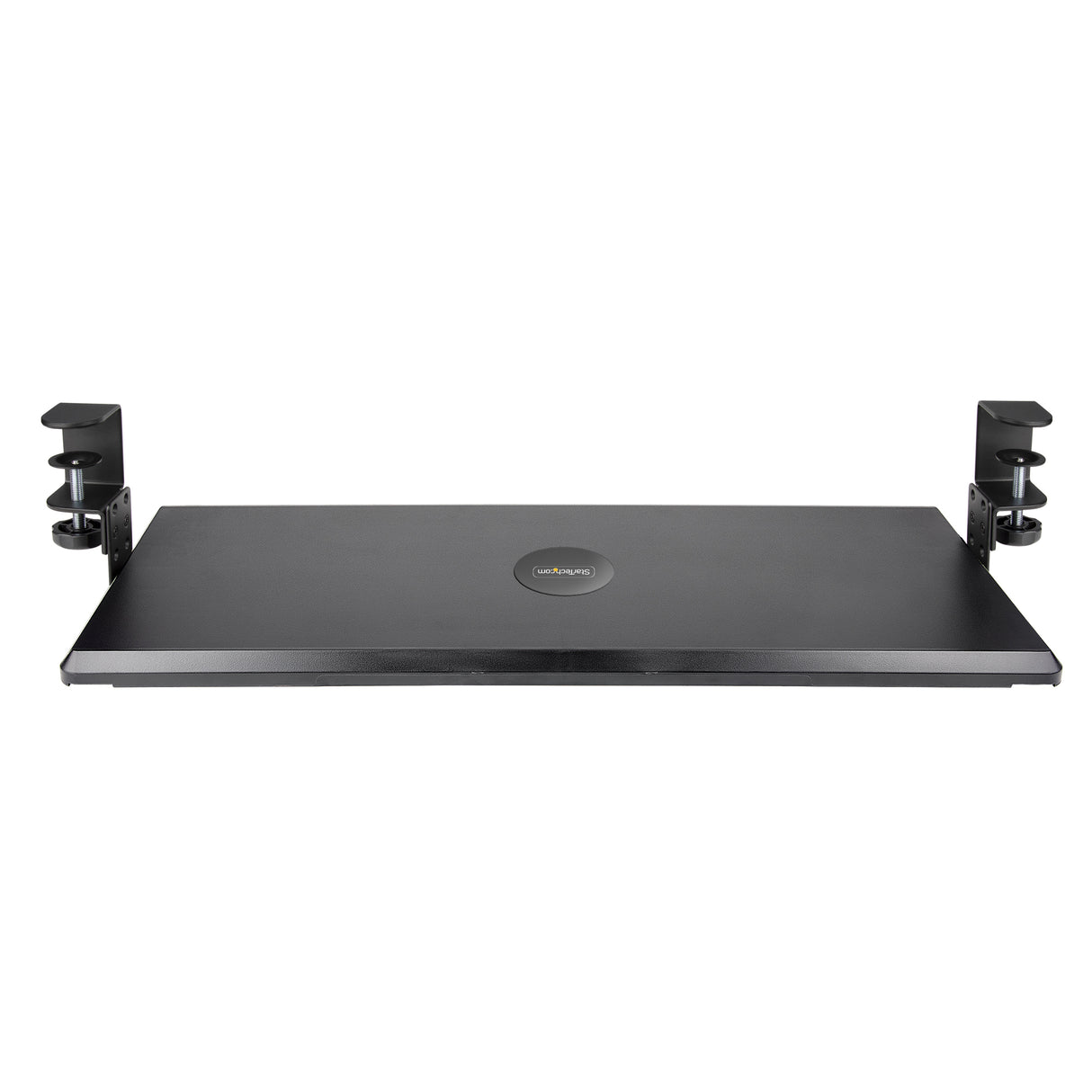 StarTech.com Under-Desk Keyboard Tray, Clamp-on Ergonomic Keyboard Holder, Up to 12kg (26.5lb), Sliding Keyboard and Mouse Drawer with C-Clamps, Height Adjustable Keyboard Tray (3.9/4.7/5.5 in)