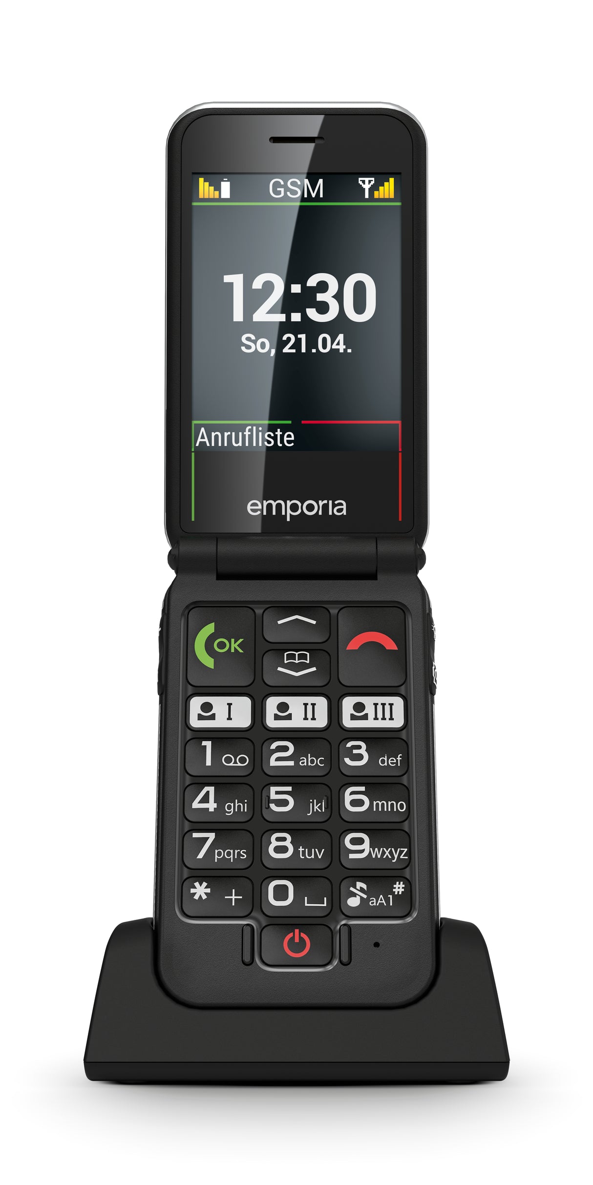 Emporia emporiaJOY 7.11 cm (2.8") Black Entry-level phone