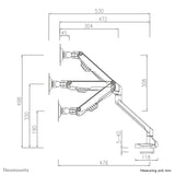 Neomounts desk monitor arm