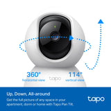 TP-Link Tapo Pan/Tilt Home Security Wi-Fi Camera