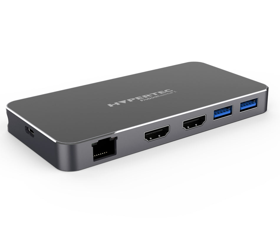 Hypertec ProDock Essential X - Universal USB-C Dock with Dual HDMI and Ethernet