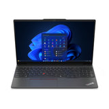 Lenovo ThinkPad E16 Gen 2 (Intel) Intel Core Ultra 5 125U Laptop 40.6 cm (16") WUXGA 16 GB DDR5-SDRAM 256 GB SSD Wi-Fi 6E (802.11ax) Windows 11 Pro Black