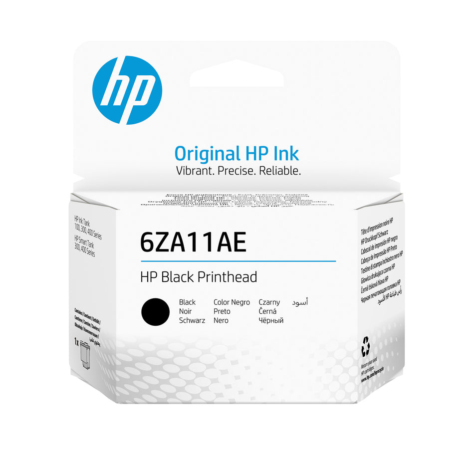 HP 6ZA11AE Black Printhead