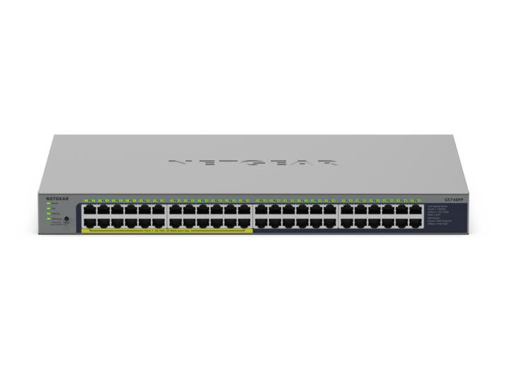 NETGEAR GS748PP Unmanaged Gigabit Ethernet (10/100/1000) Power over Ethernet (PoE) Grey
