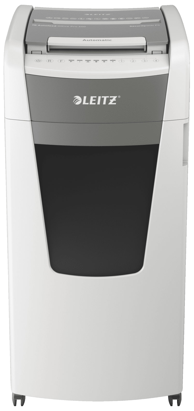 Leitz P4 110L paper shredder Cross shredding 55 dB 23 cm Black, Grey, Silver, White