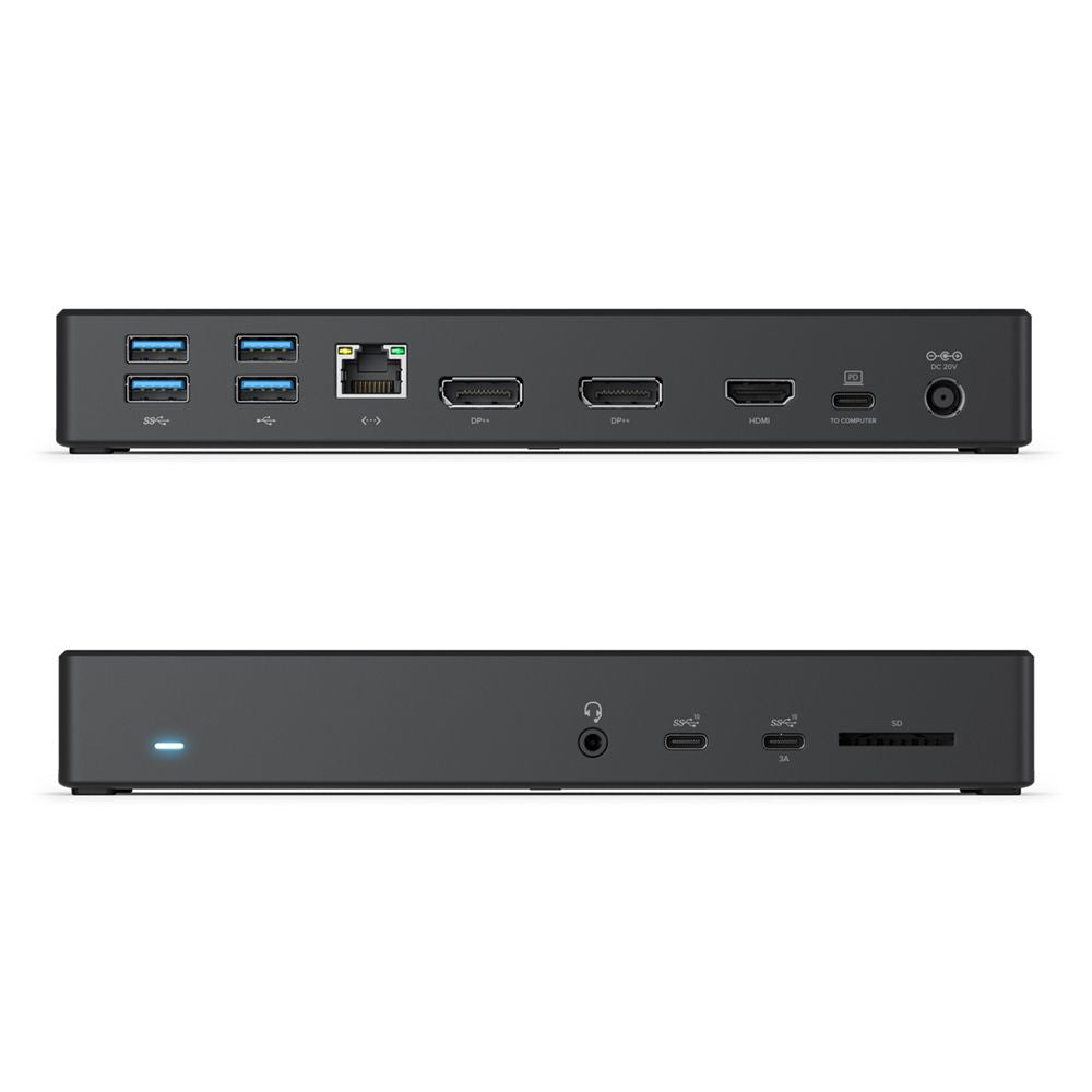 ALOGIC USB-C Triple Display DP Alt. Mode Docking Station – MA3 with 100W Power Delivery - 2 x DP and 1 x HDMI with up to 4K 60Hz Support