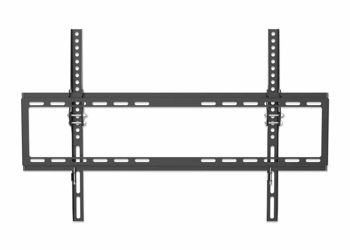 Manhattan TV & Monitor Mount, Wall, Tilt, 1 screen, Screen Sizes: 37-65", Black, VESA 200x200 to 600x400mm, Max 35kg, LFD, Lifetime Warranty