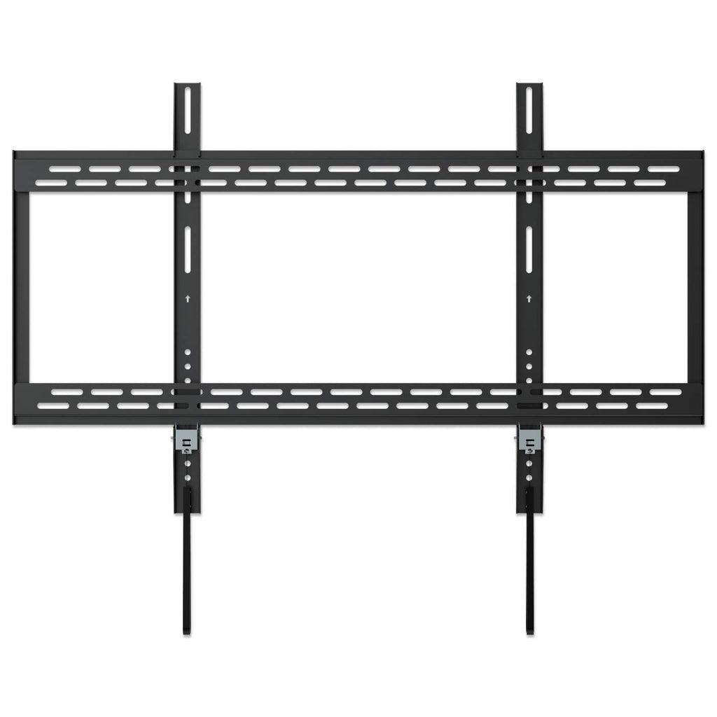 Manhattan TV & Monitor Mount, Wall, Fixed, 1 screen, Screen Sizes: 60-100", Black, VESA 200x200 to 900x600mm, Max 100kg, LFD, Lifetime Warranty