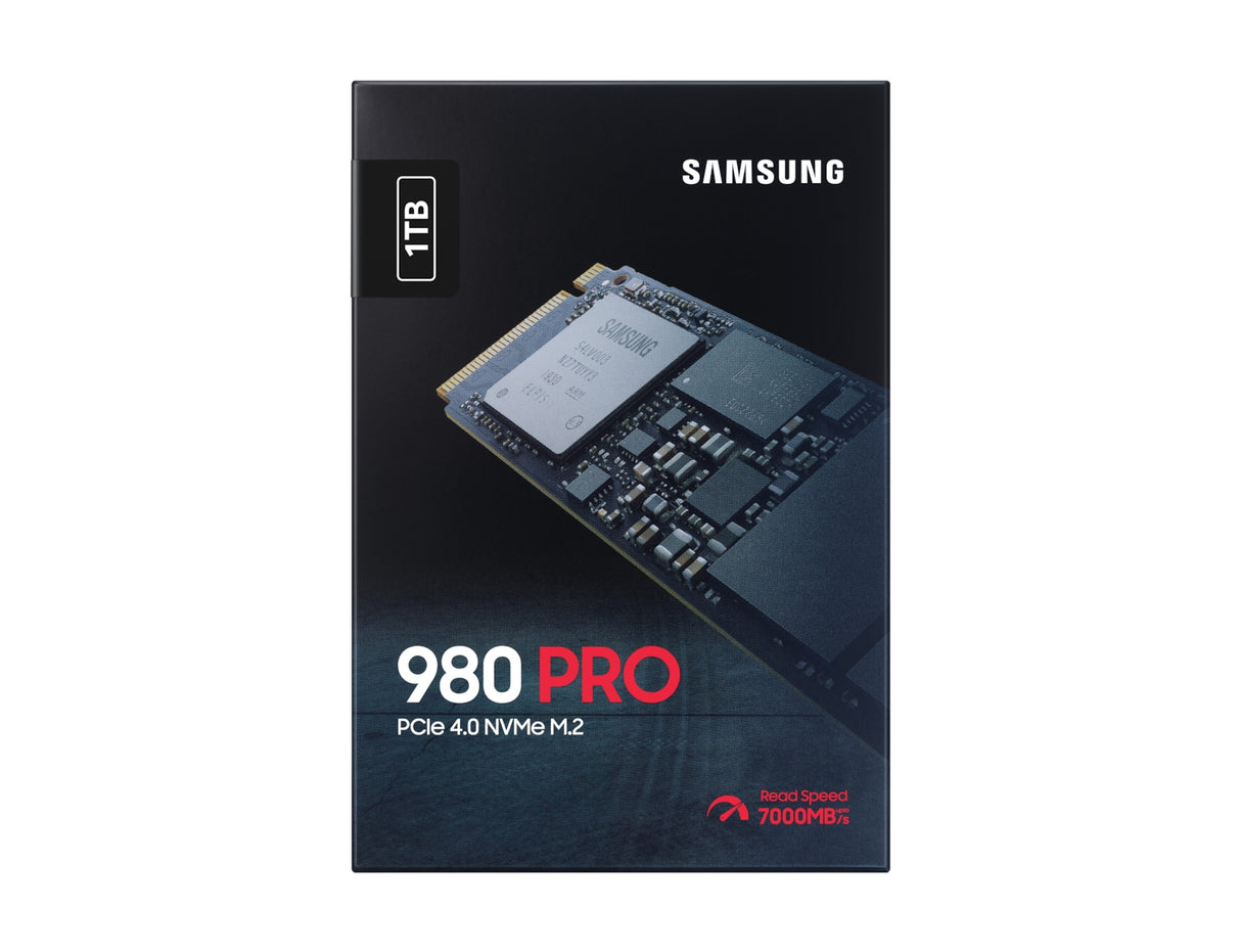 Samsung 980 PRO 1 TB M.2 PCI Express 4.0 NVMe V-NAND MLC