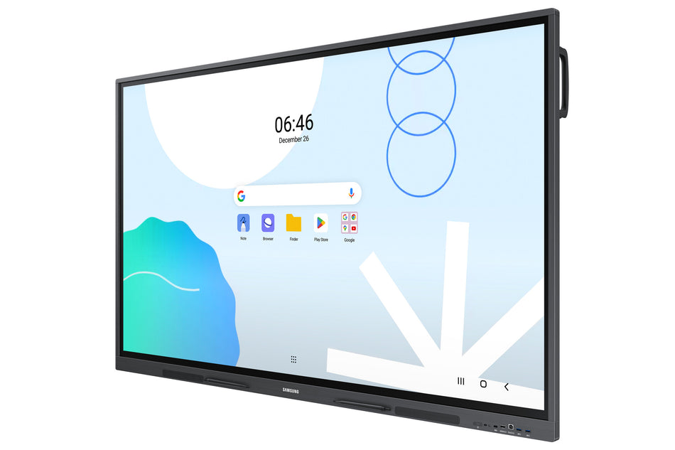 Samsung WA65D interactive whiteboard 165.1 cm (65") 3840 x 2160 pixels Touchscreen Grey