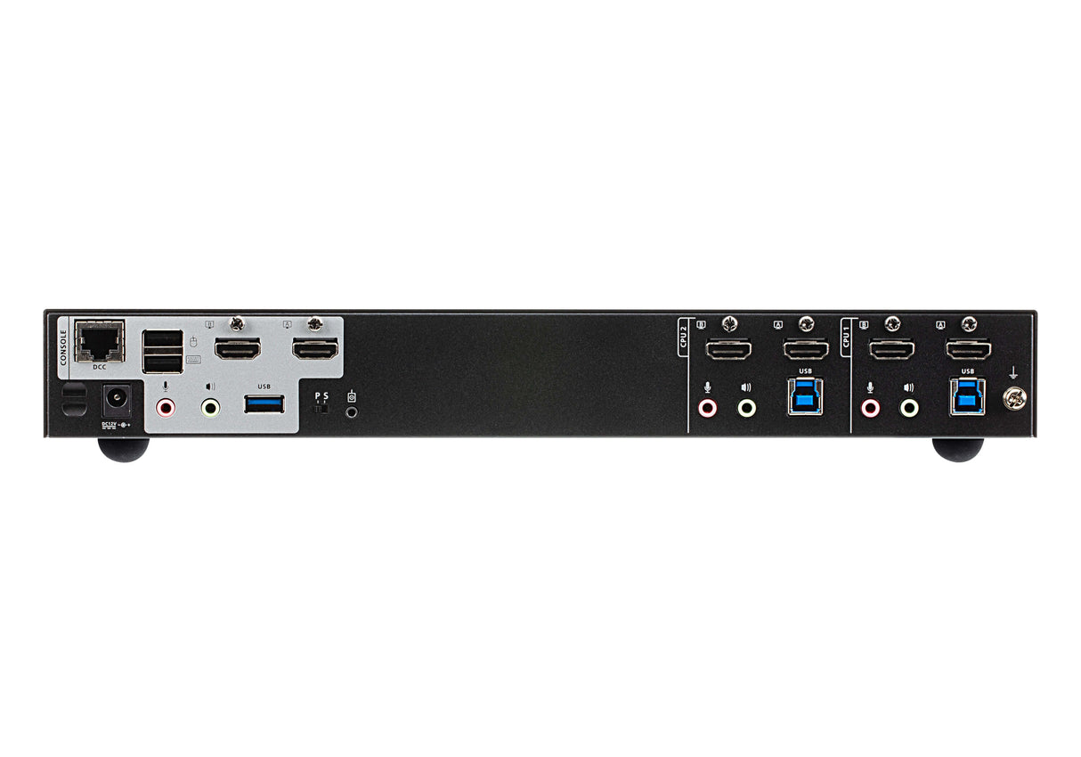 ATEN CS1842 KVM switch Rack mounting Black