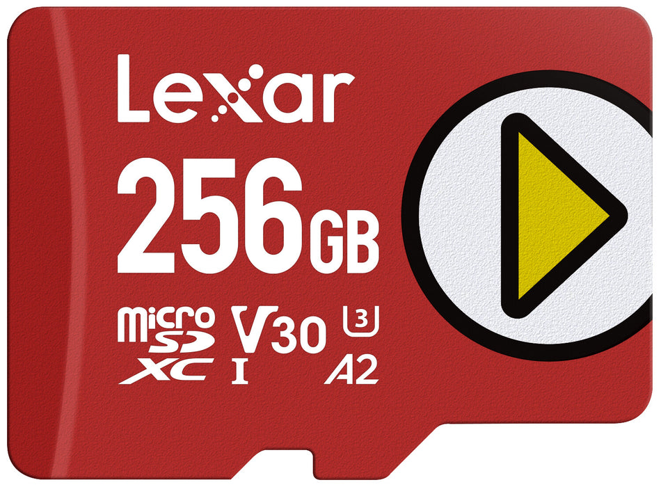 Lexar LMSPLAY256G-BNSNG memory card 256 GB MicroSDXC UHS-I Class 10