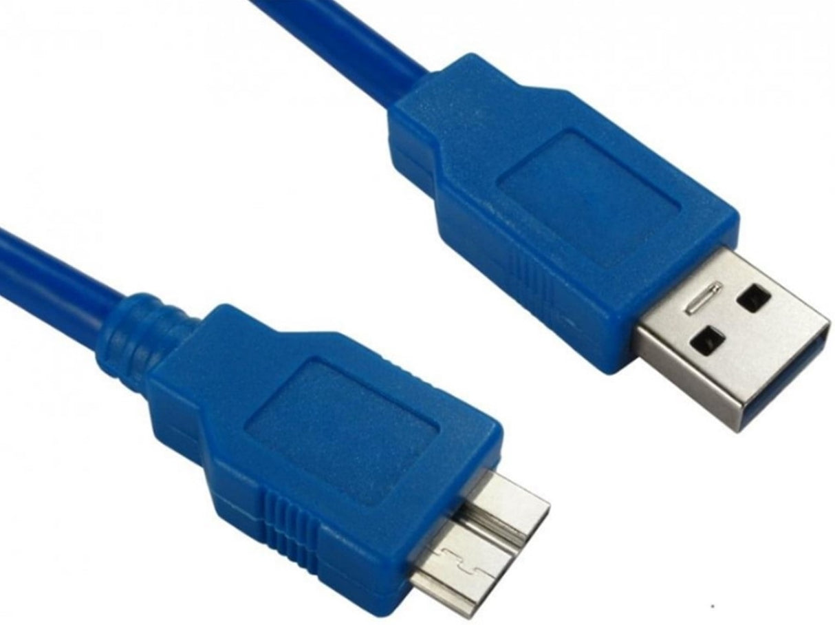 Target USB3-MICROSRT-BLK USB cable 0.75 m USB 3.2 Gen 1 (3.1 Gen 1) USB A Micro-USB B Blue