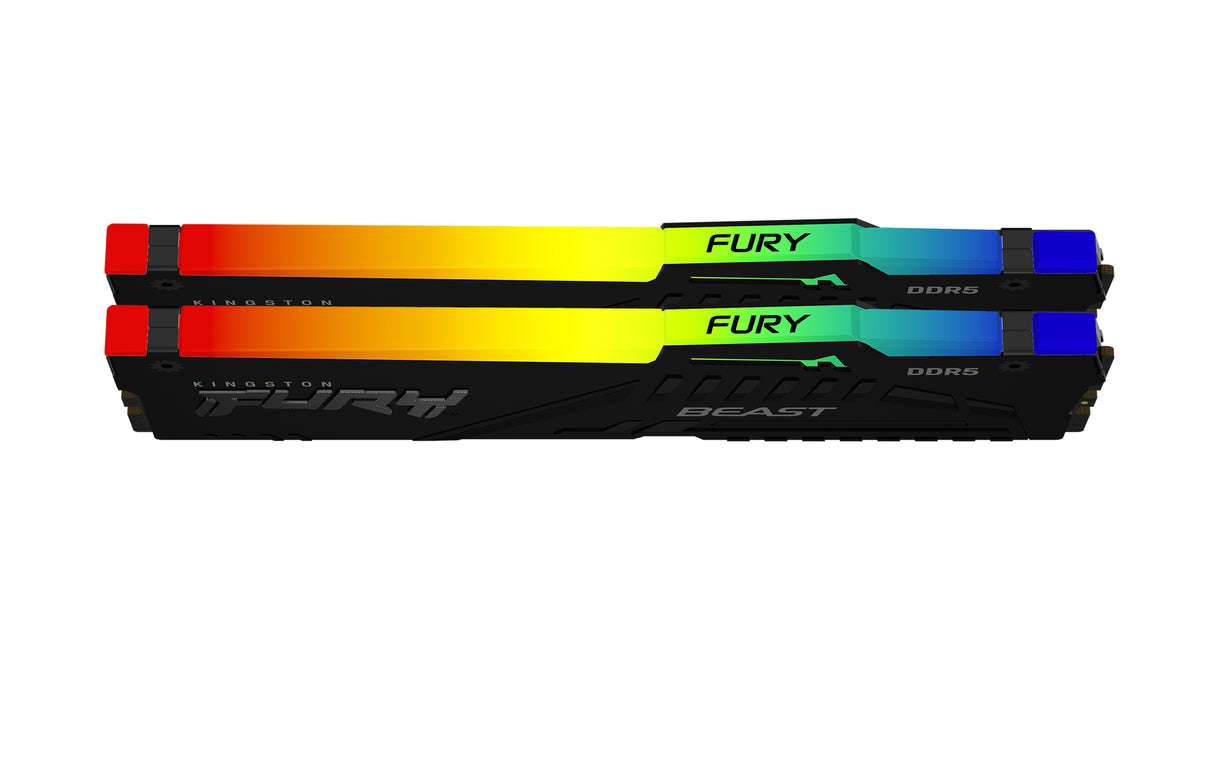 Kingston Technology FURY Beast 64GB 5600MT/s DDR5 CL40 DIMM (Kit of 2) RGB