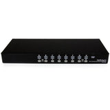 StarTech.com 16 Port 1U Rackmount USB KVM Switch Kit with OSD and Cables