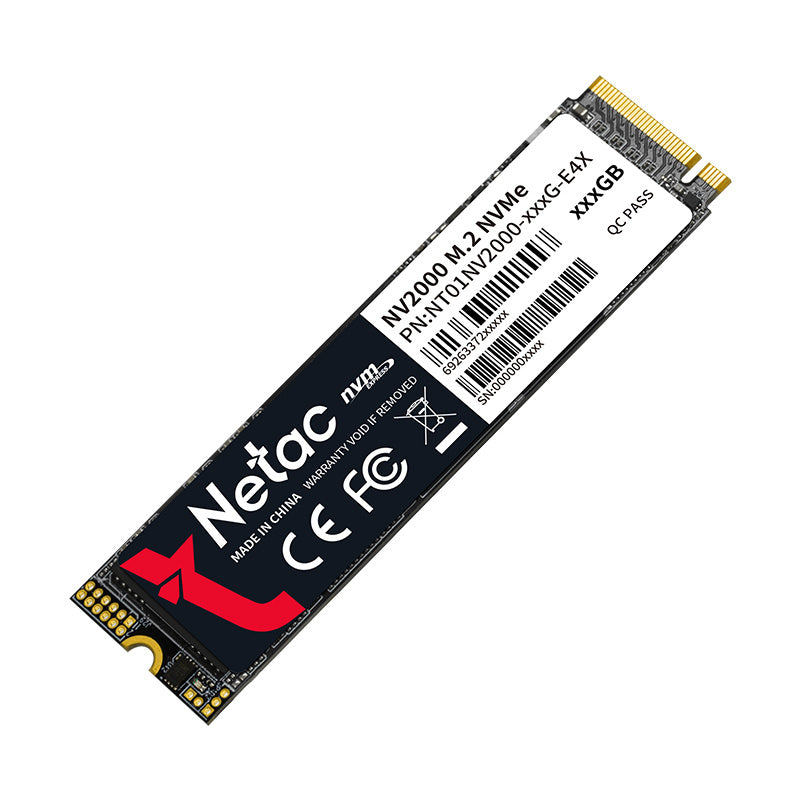 Netac NV2000 M.2 256 GB PCI Express 3.0 NVMe 3D TLC NAND