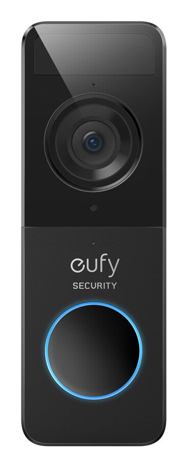 Eufy Security, Wi-Fi Video Doorbell Kit, White, 1080p-Grade Resolution, 120-day Battery, No Monthly Fees, Human Detection, 2-Way Audio, Free Wireless Chime, 16GB Micro-SD Card Included