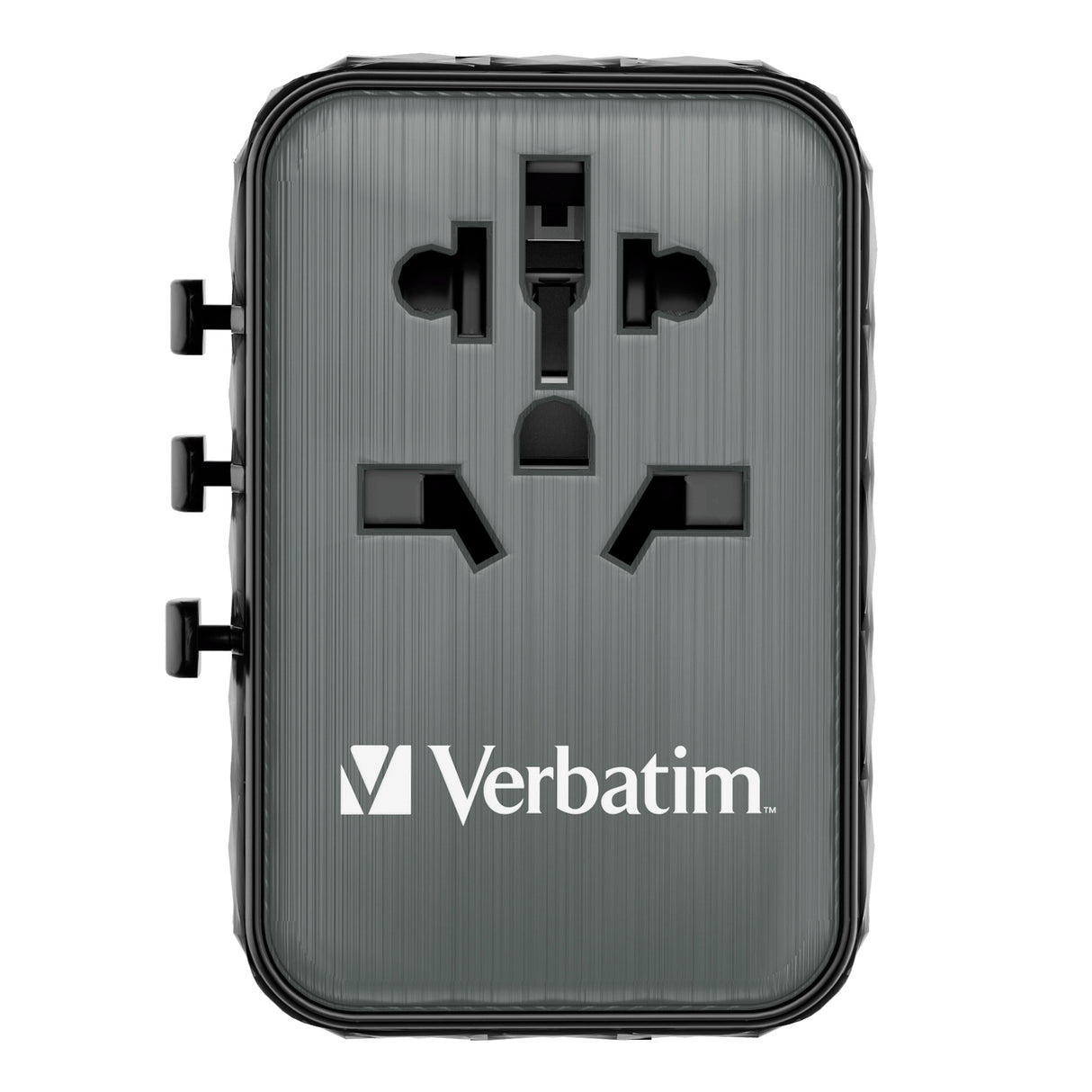 Verbatim UTA-05 65W GaN III Universal Travel Adapter with 2 x USB-C PD & QC 4+ & 2 x USB-A ports