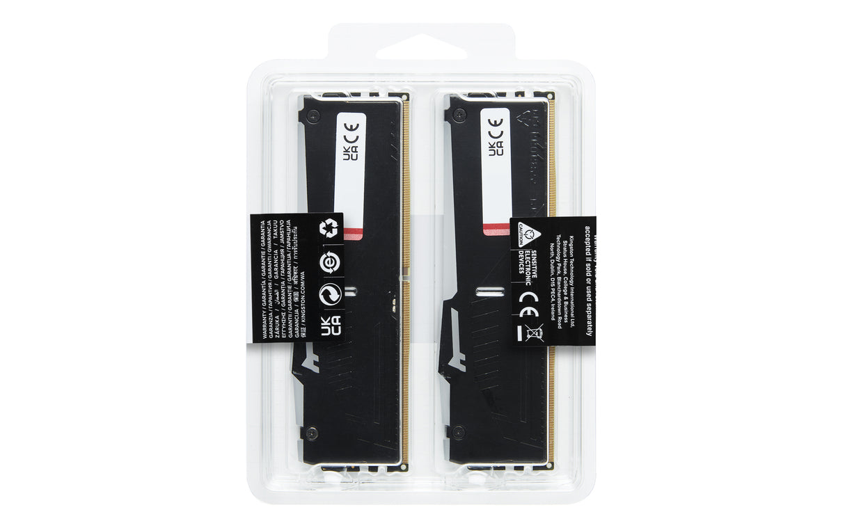 Kingston Technology FURY Beast 64GB 5600MT/s DDR5 CL40 DIMM (Kit of 2) RGB